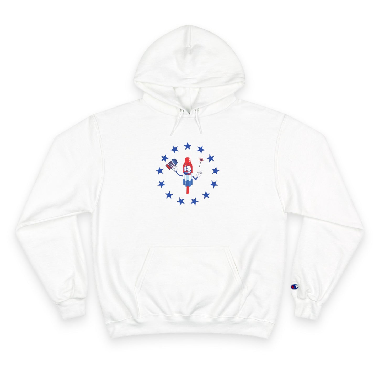 4th of July Popsicle - Champion Hoodie