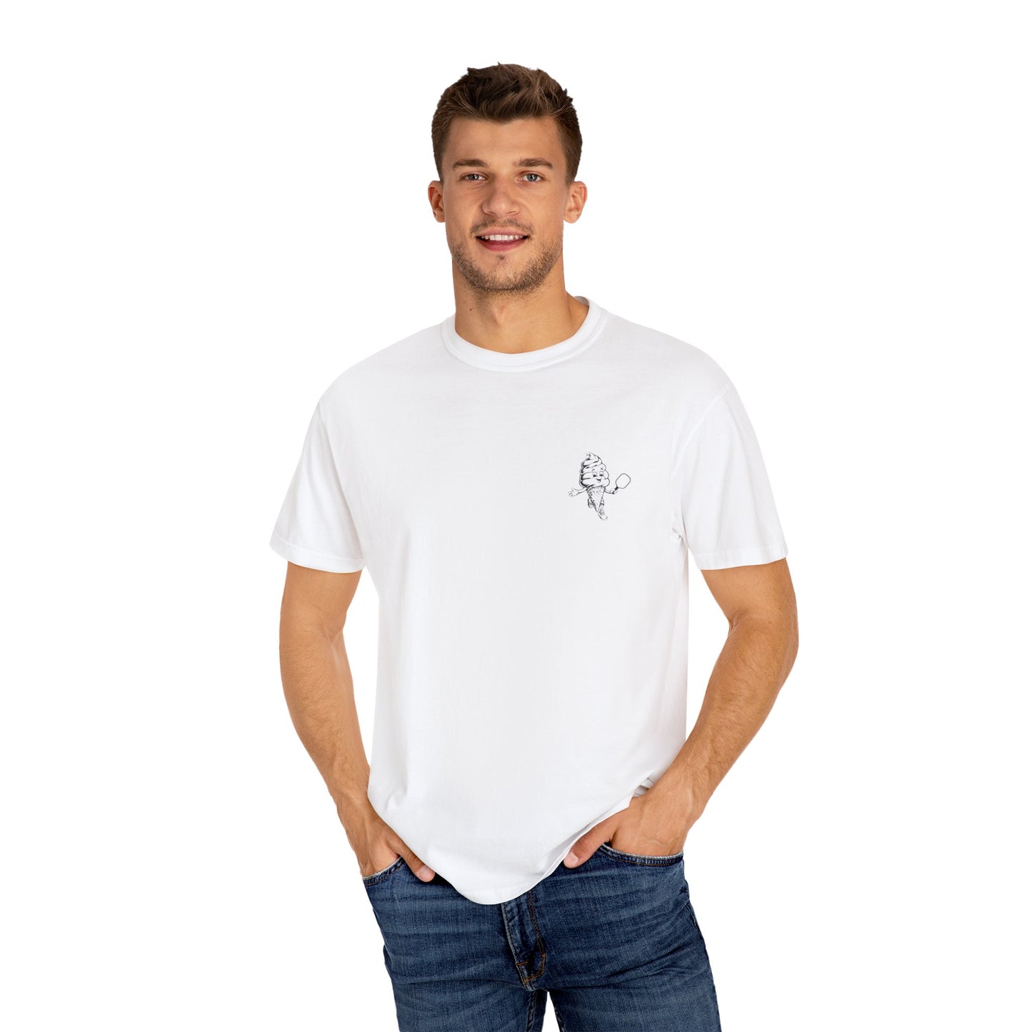 Pickleball Vintage Ice Cream Style T-Shirt - If you are looking for soft serve go get icecream