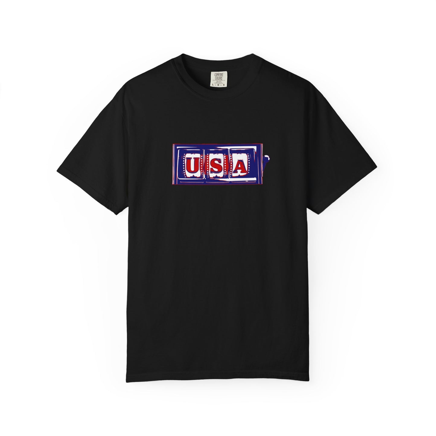 USA 4th of July Gambling Slot Machine T Shirt