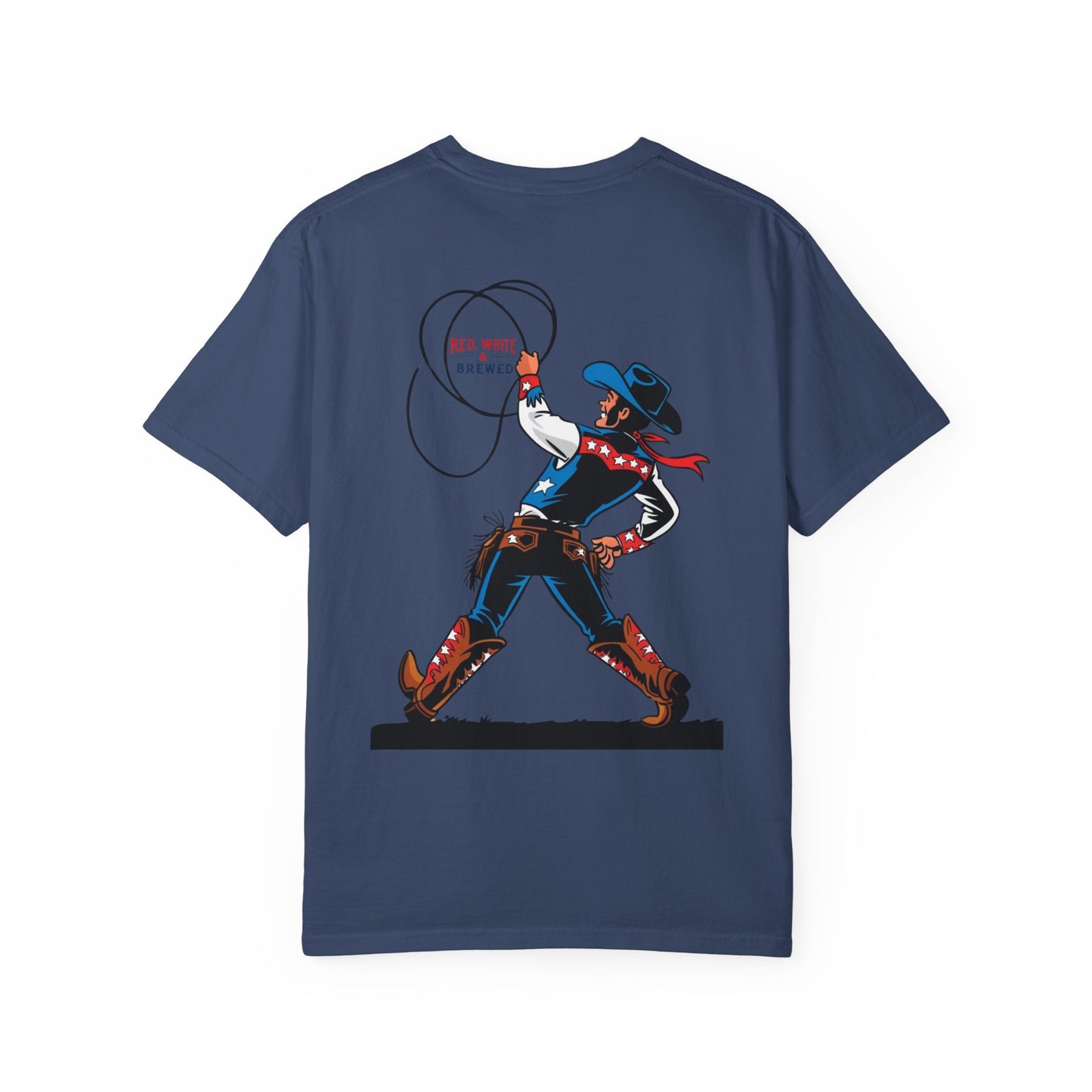 Red White and Blue Bandana - 4th of July Tee