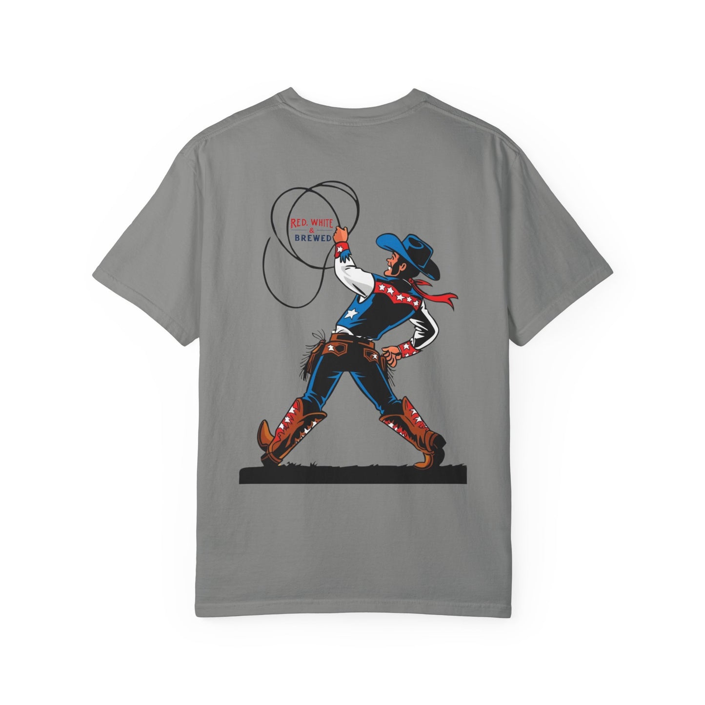 Red White and Blue Bandana - 4th of July Tee