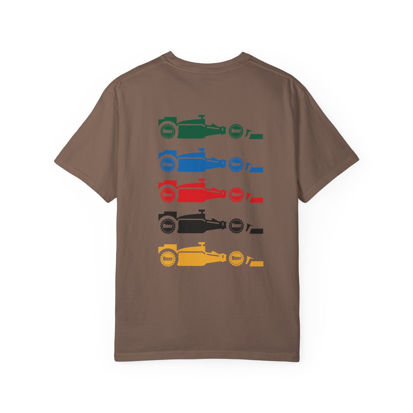 Indy 500 Beer Indy Car -Dyed T-shirt