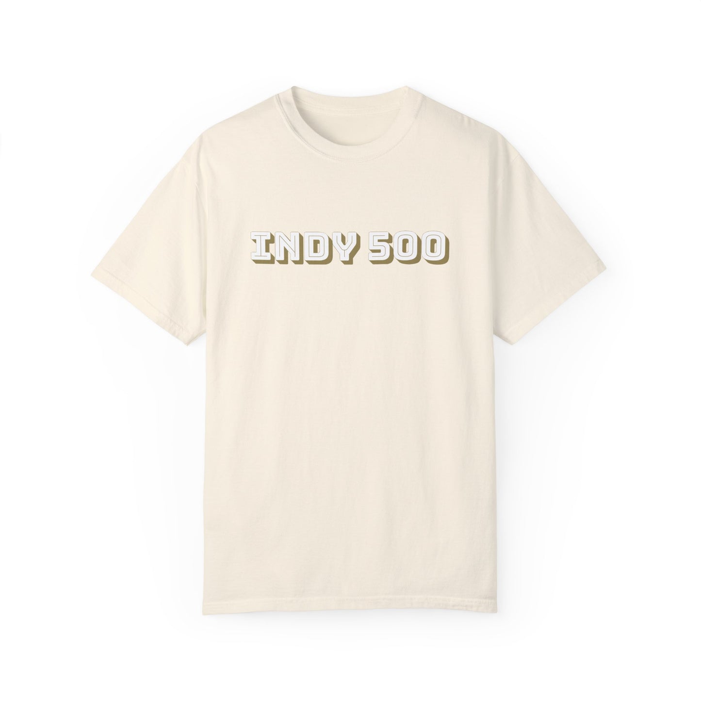 Indy 500 Beer Indy Car -Dyed T-shirt