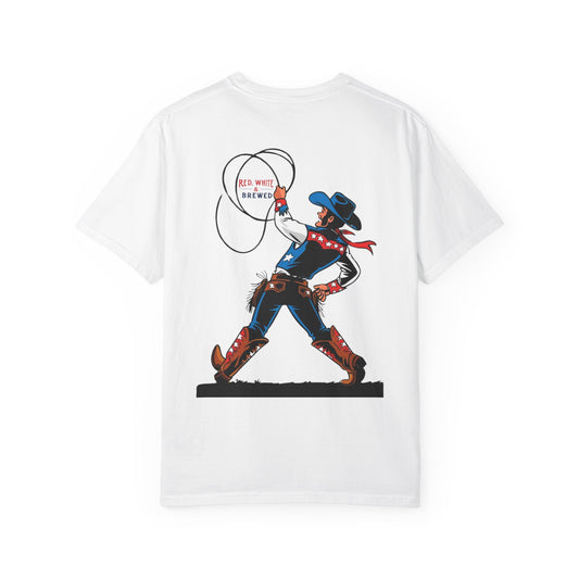 Red White and Blue Bandana - 4th of July Tee