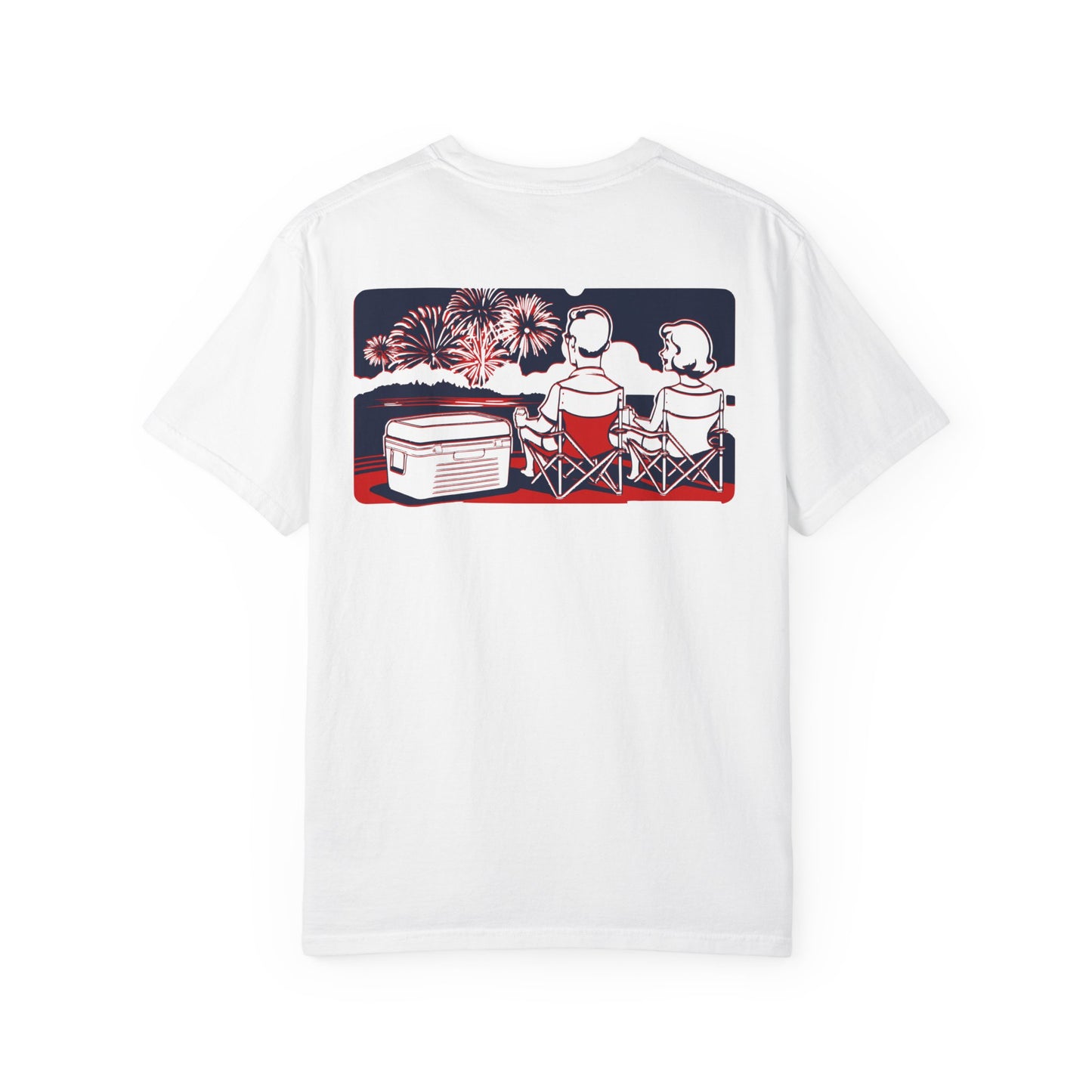 Red White and You 4th of July Couples T Shirt