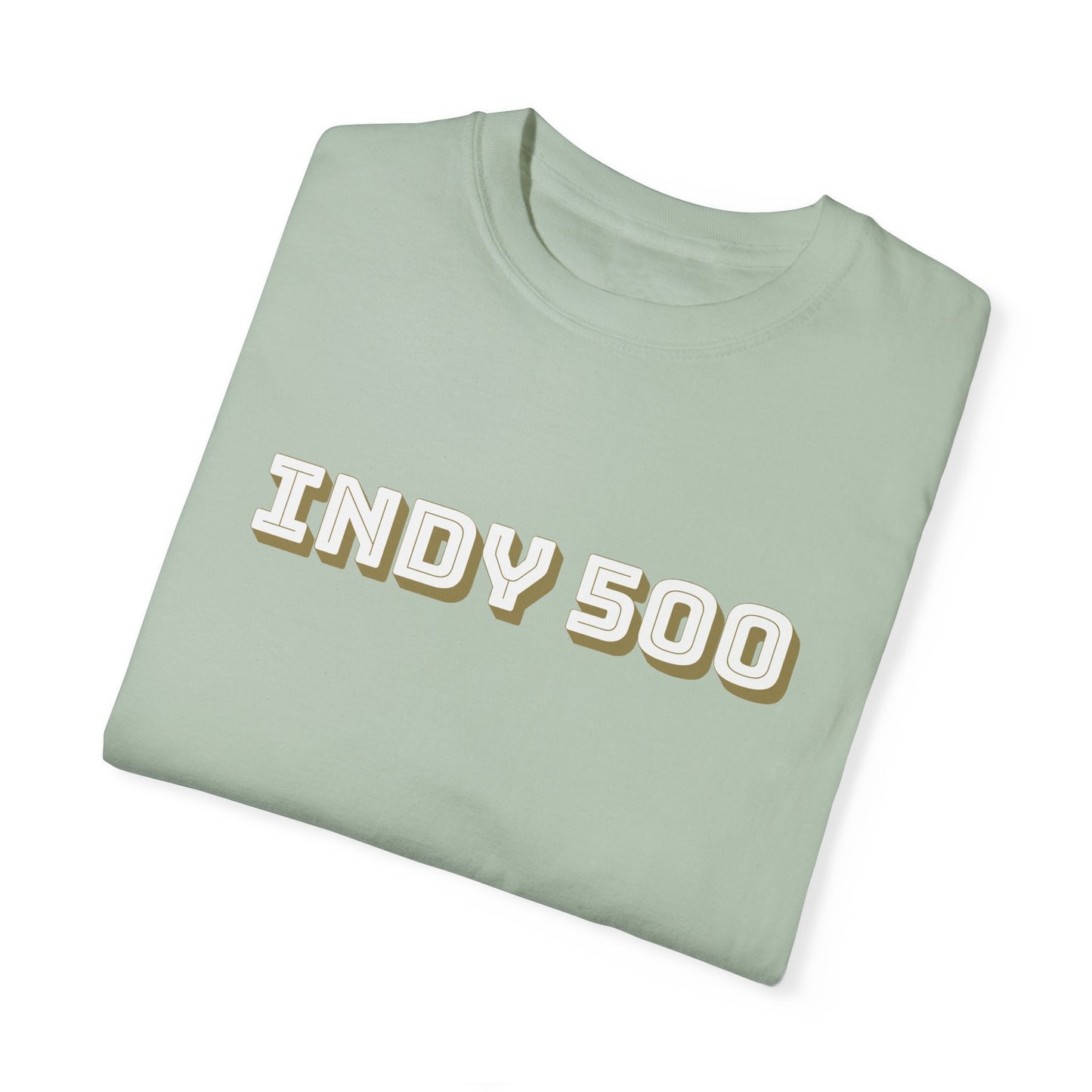 Indy 500 Beer Indy Car -Dyed T-shirt