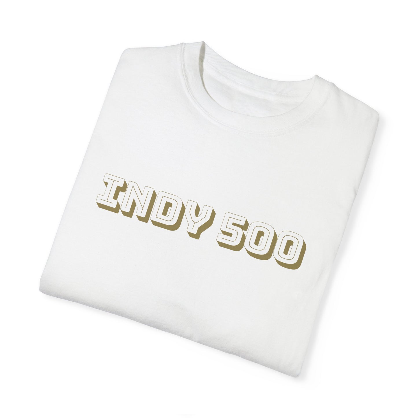 Indy 500 Beer Indy Car -Dyed T-shirt