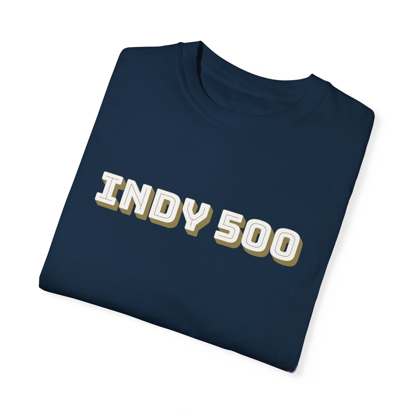 Indy 500 Beer Indy Car -Dyed T-shirt