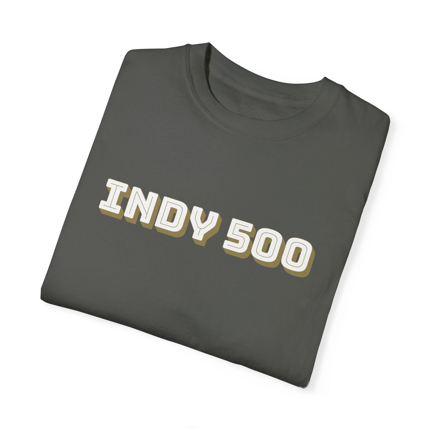Indy 500 Beer Indy Car -Dyed T-shirt