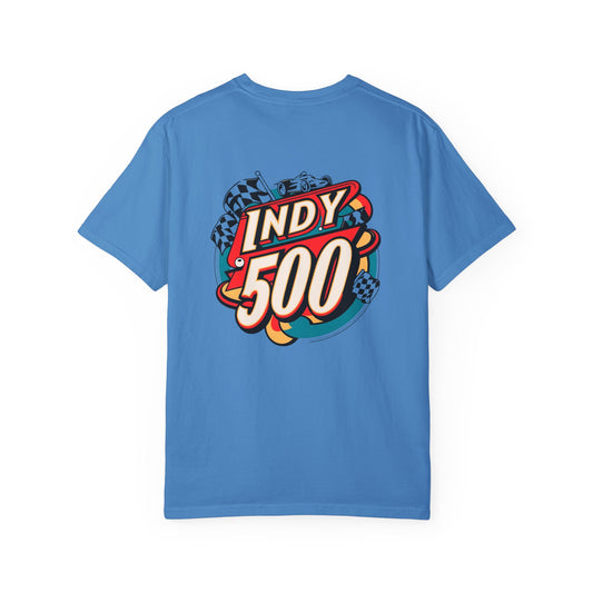 Indy 500 Graphic T-Shirt - Retro Race Day Style