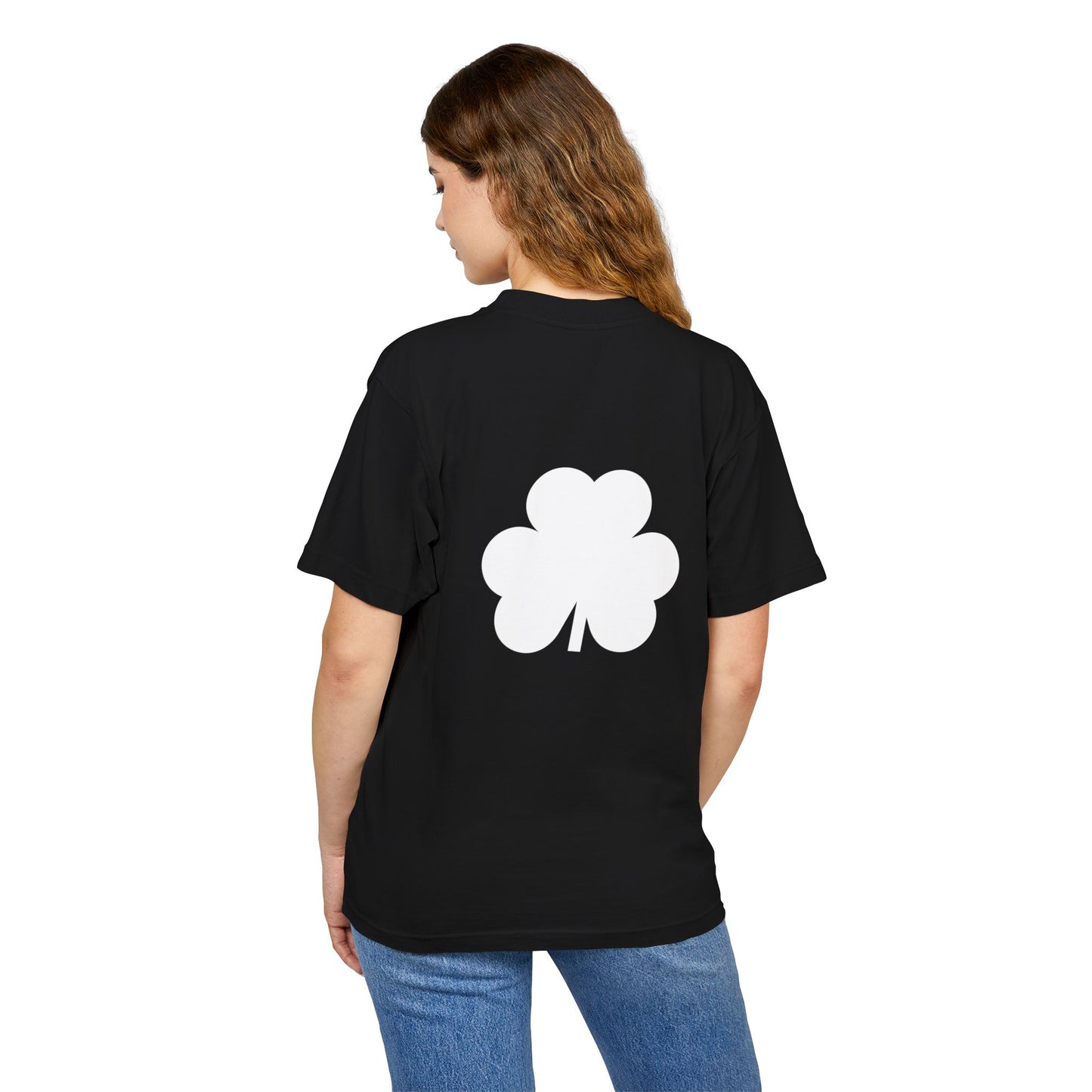 Kiss Me, I'm Wasted - Oversized Heavy Patrick's Day T-Shirt