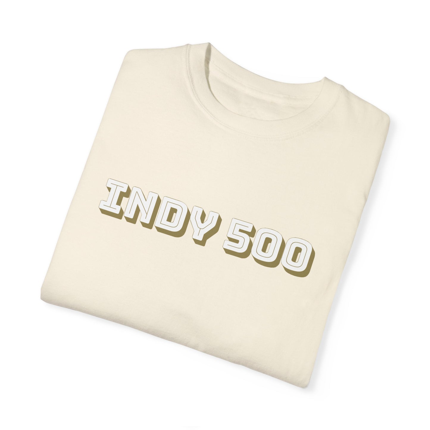 Indy 500 Beer Indy Car -Dyed T-shirt