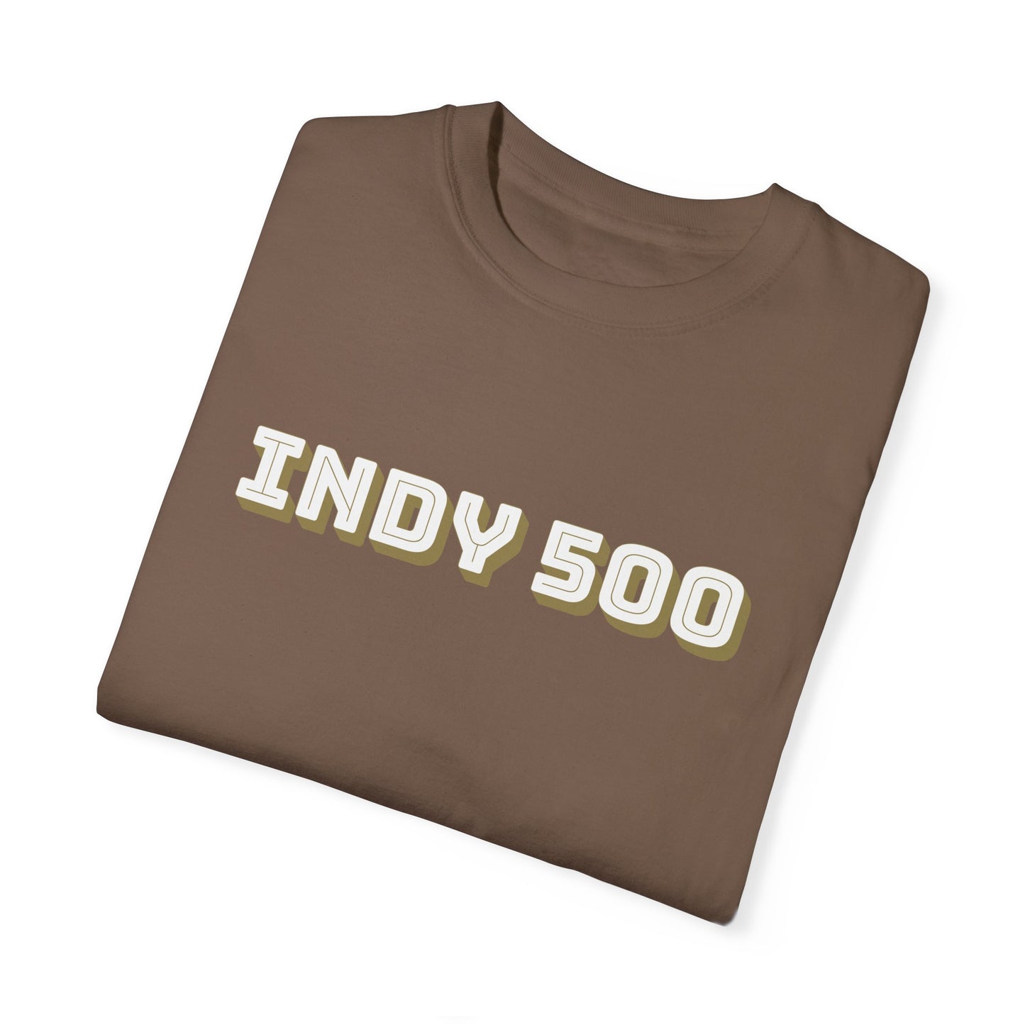 Indy 500 Beer Indy Car -Dyed T-shirt