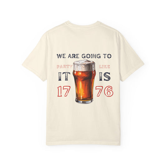 Partying Likes It Is 1776 - Vintage 4th of July T-Shirt
