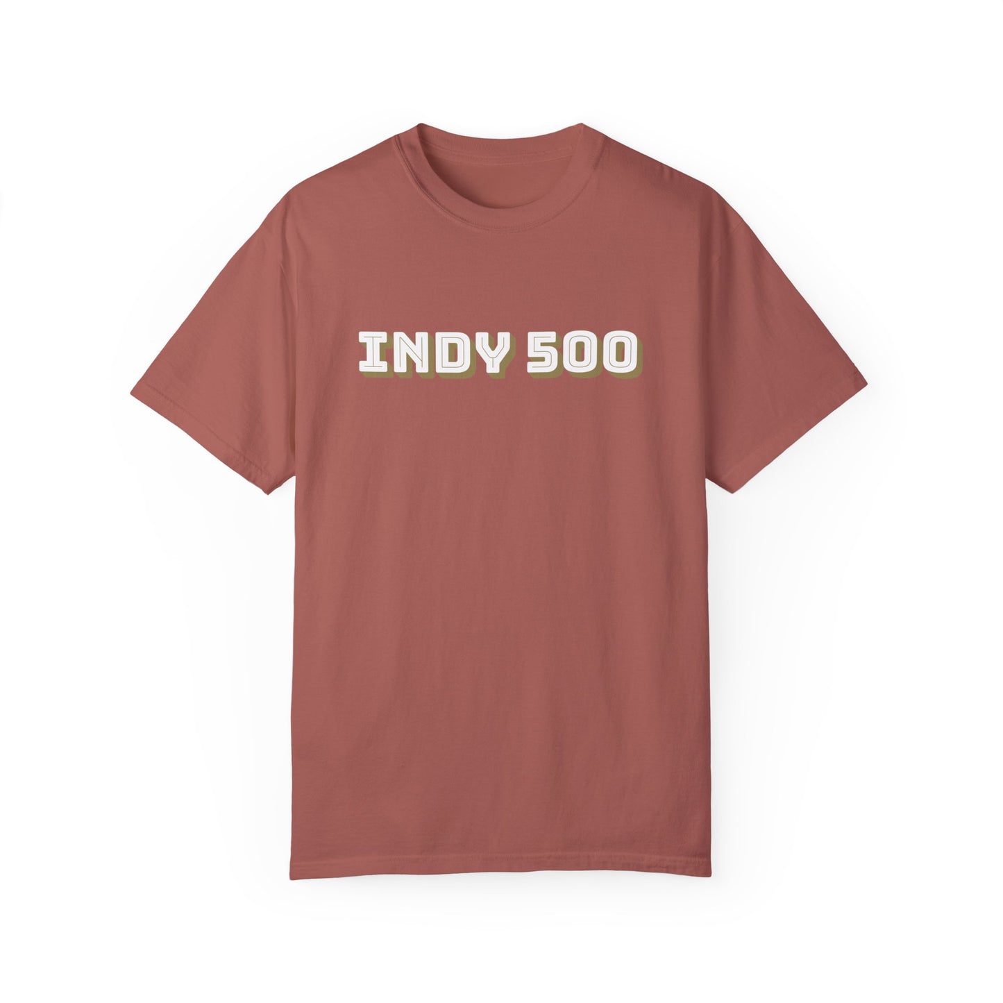 Indy 500 Beer Indy Car -Dyed T-shirt