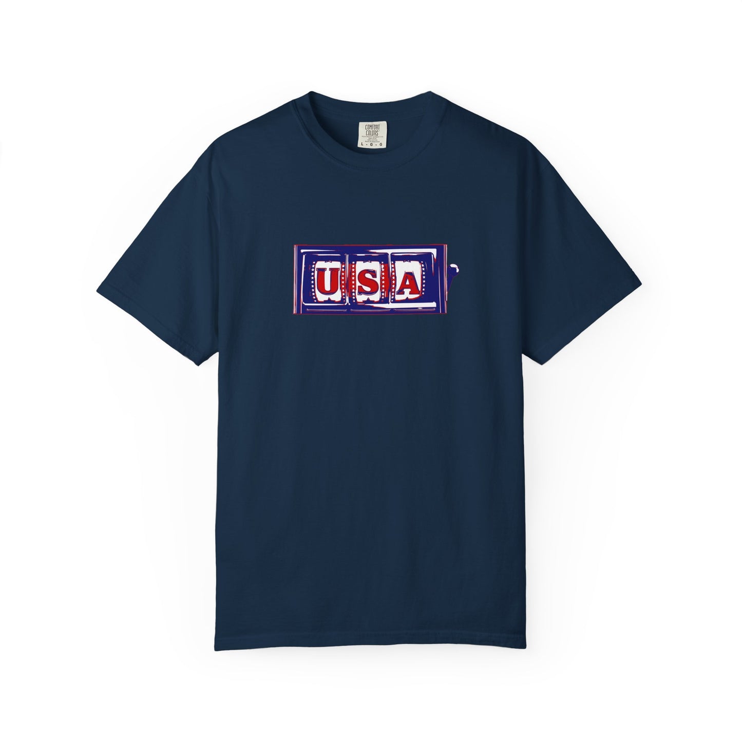USA 4th of July Gambling Slot Machine T Shirt