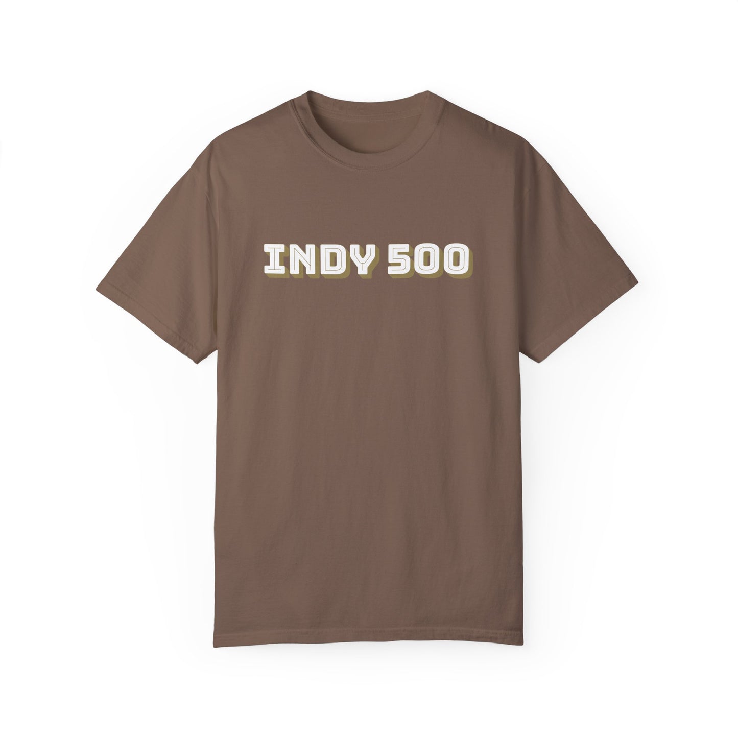 Indy 500 Beer Indy Car -Dyed T-shirt