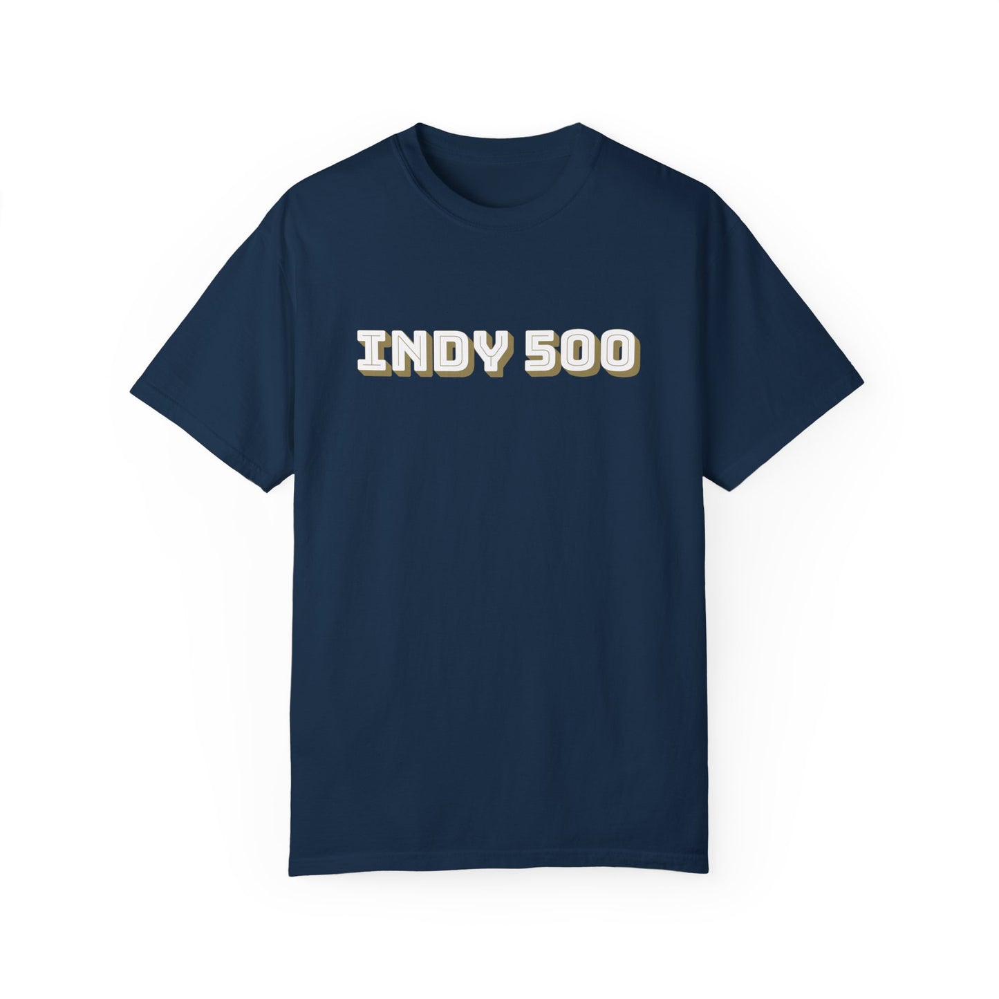Indy 500 Beer Indy Car -Dyed T-shirt