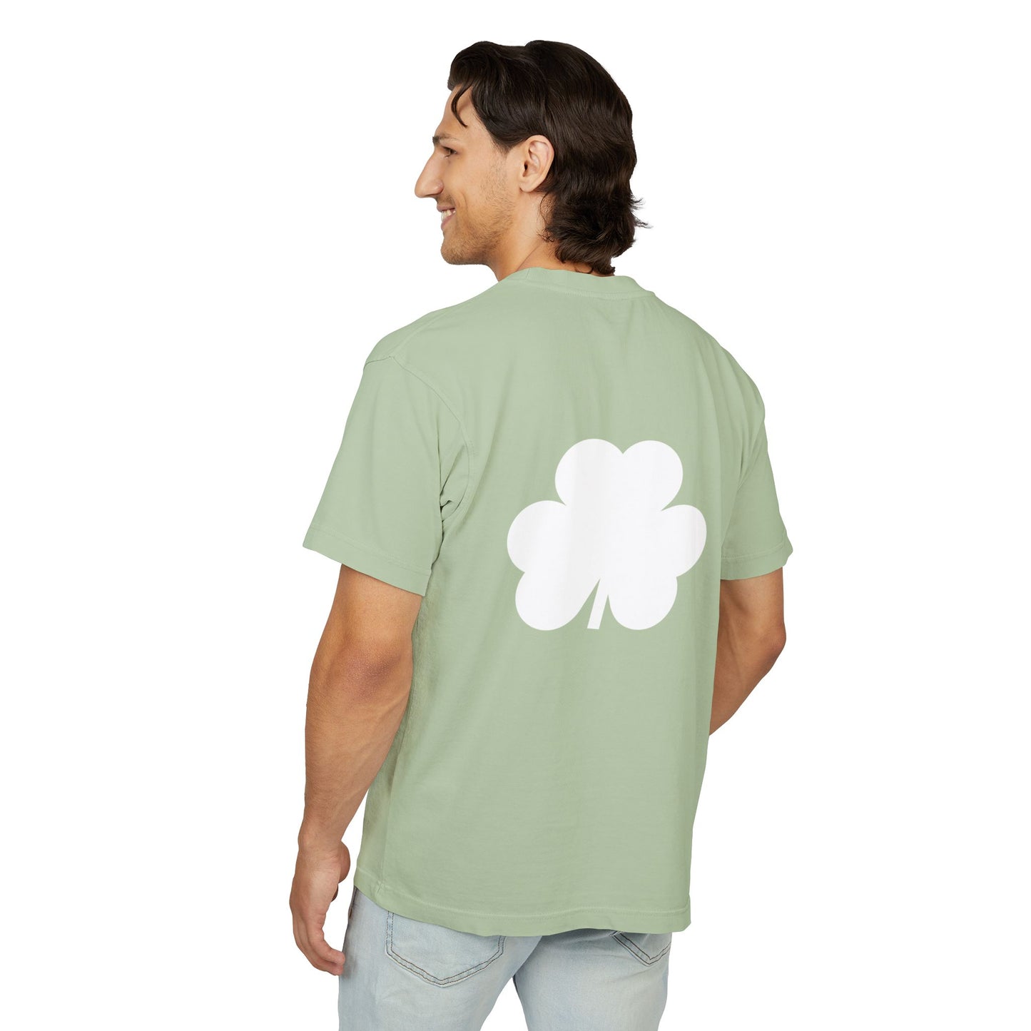 Kiss Me, I'm Wasted - Oversized Heavy Patrick's Day T-Shirt