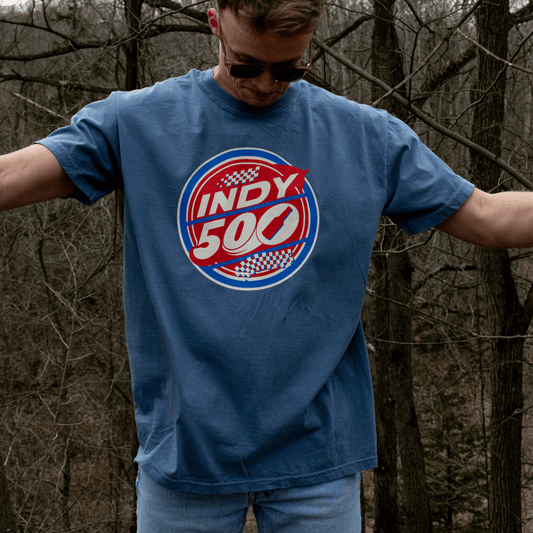 Indy 500 Tee - Vintage Racing Style T-Shirt